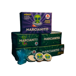 Marcianito (Efeito de Luz). Cx. C/6 peças