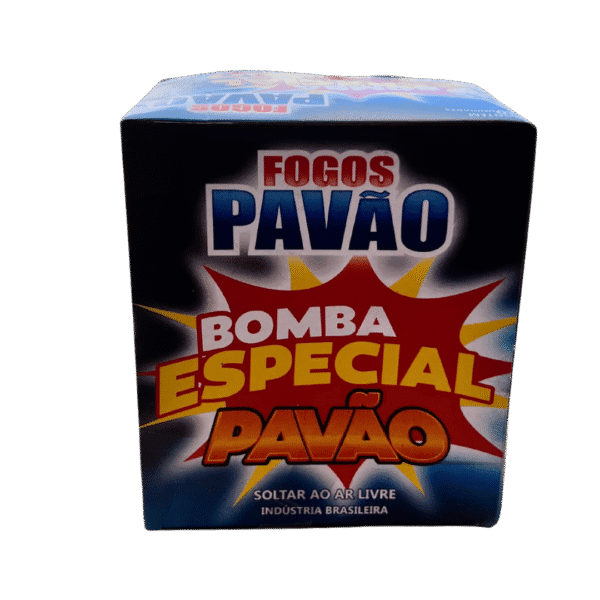 Bomba especial Pavão. Cx. C/10 Un.