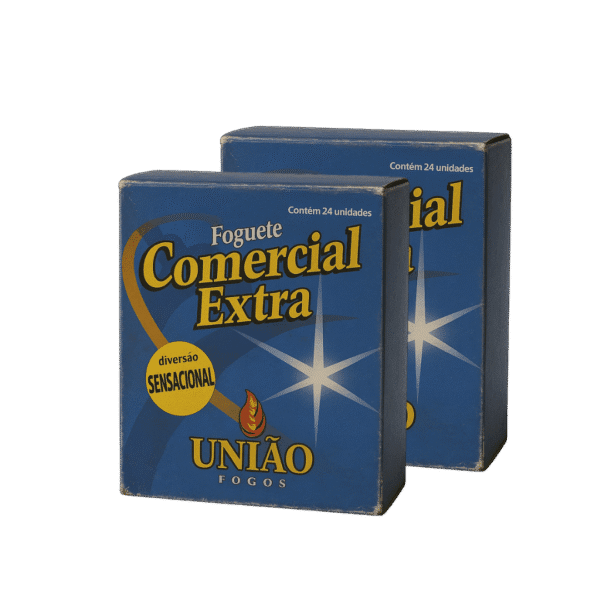 Foguete Com 1 tiro (Canhão Infantil) PCT. C/24Un.