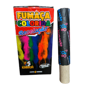 BASTÃO FUMAÇA COLORIDA (REVELAÇÃO) - 1 UNIDADE.