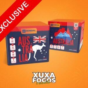 TORTA AUSTRÁLIA - 49 TUBOS - 70 SEGUNDOS