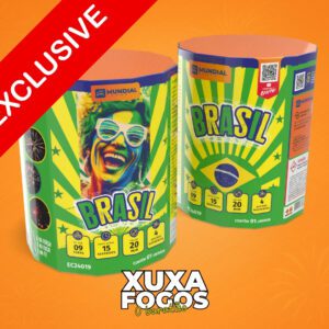 TORTA BRASIL - 9 TUBOS - 15 SEGUNDOS