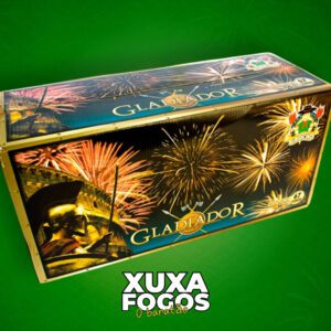 TORTA GLADIADOR - 67 TUBOS - 90 SEGUNDOS.