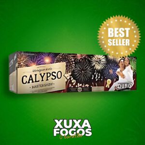 TORTA CALYPSO - 172 TUBOS - 3 A 4 MINUTOS.