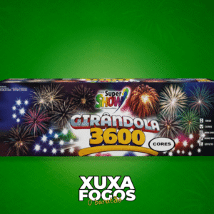 GIRÂNDOLA 3600 | 1 MINUTO E 50 SEGUNDOS.