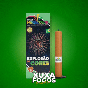 FOGUETE EXPLOSÃO DE CORES - CX C/06 TUBOS