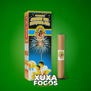 FOGUETE SHOW DE ESTRELHAS - CX C/ 06 TUBOS.